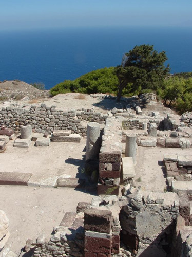 day tours in santorini - ancient thira