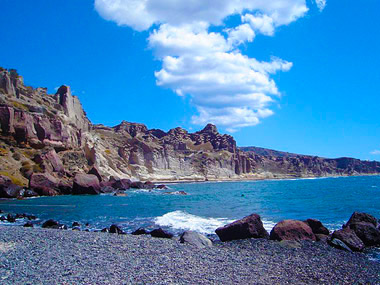 Santorini Almira Beach