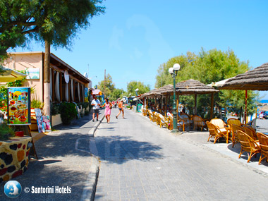 Santorini Kamari Beach