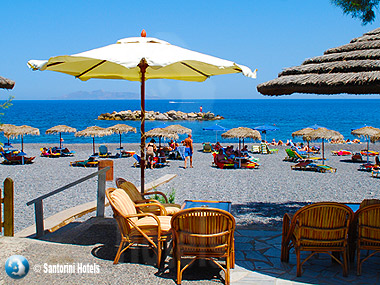 Santorini Kamari Beach