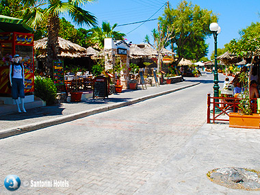 Santorini Kamari Beach