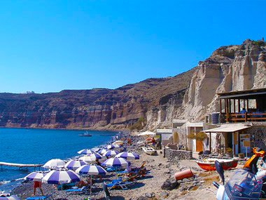 Santorini Mesa Pigadia Beach