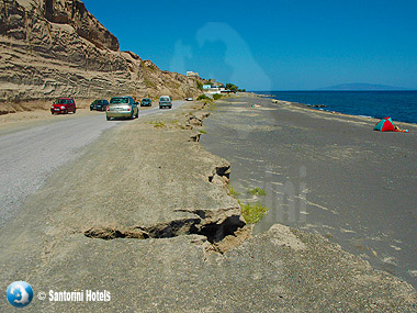 Santorini Monolithos Beach