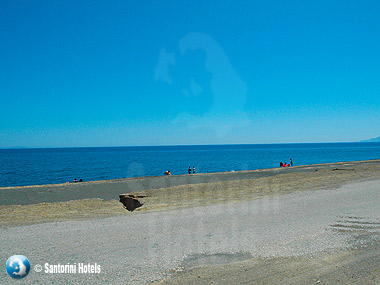 Santorini Monolithos Beach