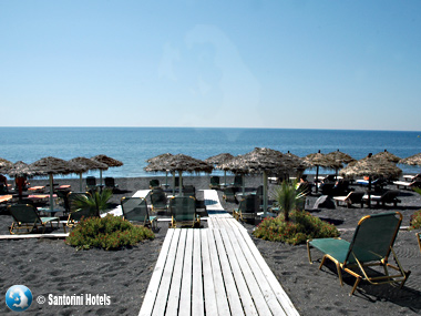 Santorini Perissa Beach