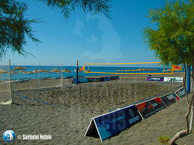 Santorini Perivolos Beach