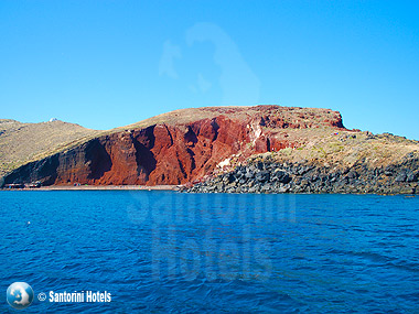 Santorini Red Beach