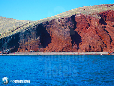 Santorini Red Beach