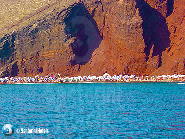 Santorini Red Beach