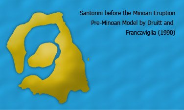 Santorini before Minoan eruption