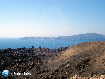 Santorini volcano