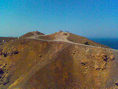 Santorini Volcano