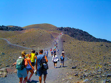 Santorini Volcano