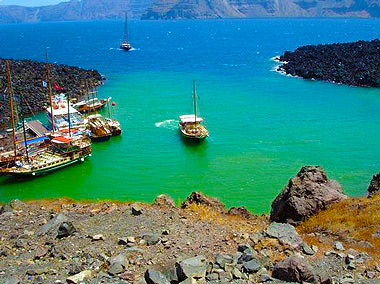 Santorini Volcano