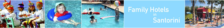 Santorini island family vacations