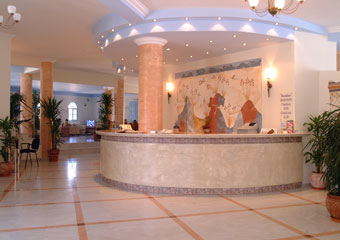 Aegean Plaza Hotel Reception Desk