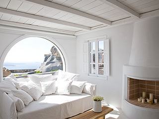 Aenaon Hotel Santorini Living Room