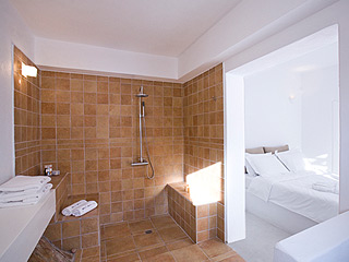 Aenaon Hotel Santorini Malily Villa Bathroom