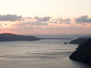 Aenaon Villas Imerovigli Santorini Sunset View