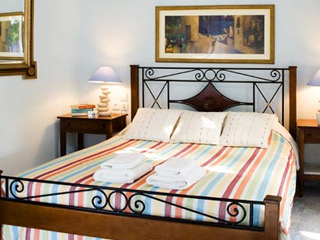 Alesahne Beach Hotel Kamari Santorini Island Bedroom