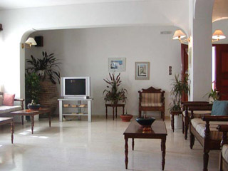 Amaryllis Hotel Perissa Santorini Lobby