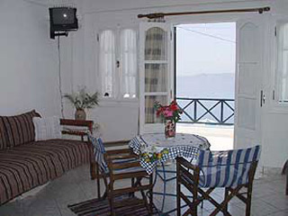Ampelonas Studios Maisonettes Imerovigli Santorini Island Sitting Room