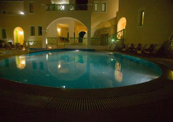 Anassa Suites Pool At Night