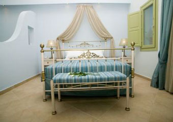 Anassa Suites Santorini Bedroom Area