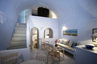 Andromeda Villas Santorini Island Imerovigli Cave Suite