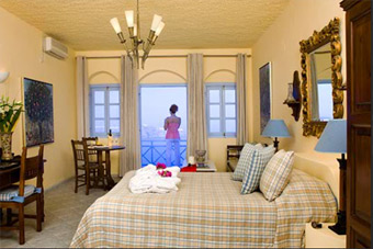 Andromeda Villas Santorini Island Imerovigli Room