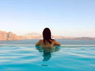 Andronis Suites Pool Oia Santorini