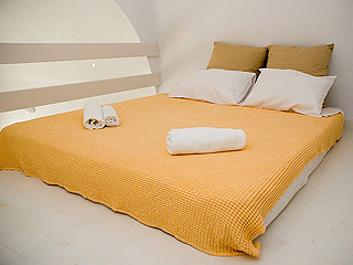 Apanemo Hotel Akrotiri Bedroom