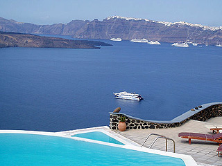 Apanemo Hotel View To The Caldera