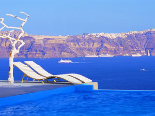 Astarte Honeymoon Suites Pool Area
