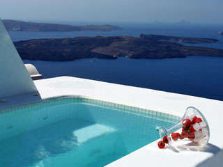 Astra Apartements Santorini Pool