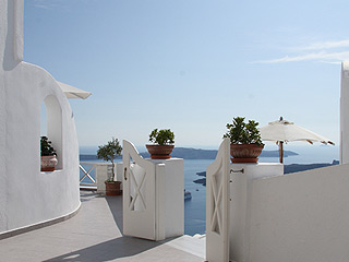 Avianto Hotel Imerovigli Santorini Entrance