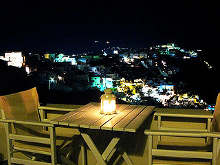 Blue Dolphins Night View From The Balcony