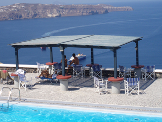 Caldera Butterfly Villas Terrace View
