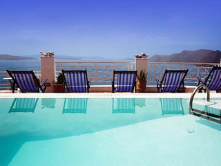 Caldera Villas Apartment Santorini Pool View