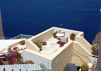 Cori Rigas Hotel Santorini Terrace View