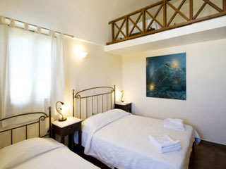 Costa Marina Villas Bedroom Santorini