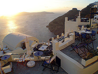 Efterpi Viilas Santorini Sunset View