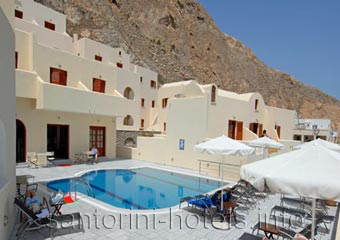 Epavlis Hotel Pool Overview