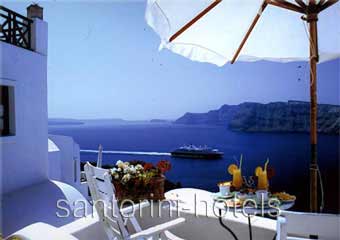 Fanari Villas Santorini Veranda