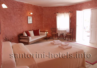 Finikia Hotel Santorini Room Overview