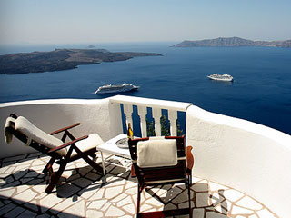 Homeric Poems Hotel View To The Volcano