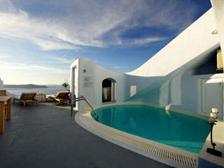 Ikastikies Elegant Suites Santorini Pool