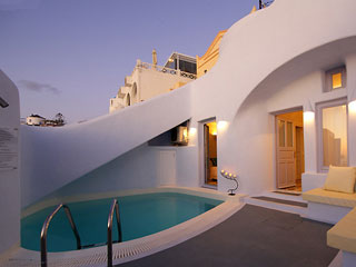 Ikastikies Suites Spilia Pool Santorini