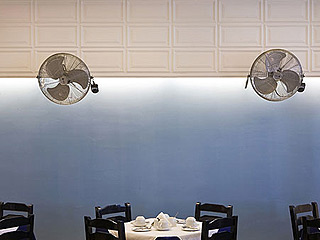 Kamari Beach Hotel Breakfast Area
