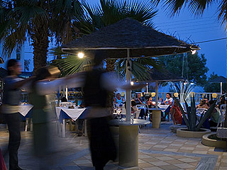 Kamari Beach Hotel Dining Place